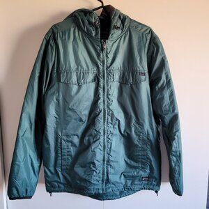 RVCA Tracer Jacket Mens Large lightweight - Alpine Green
